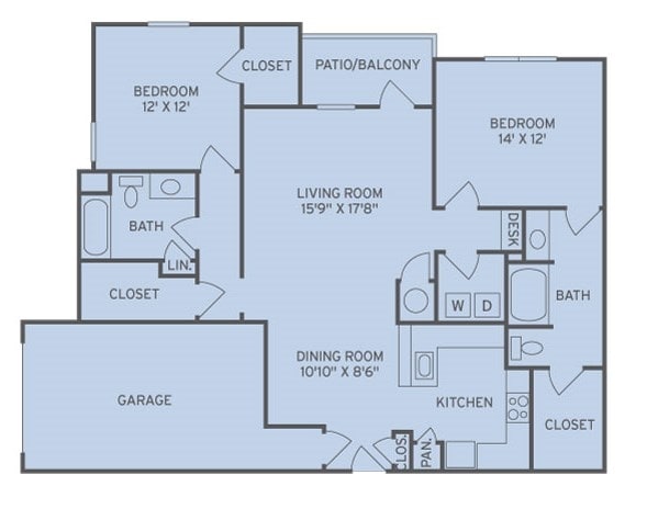 Floor Plan - The Berkley W/Garage