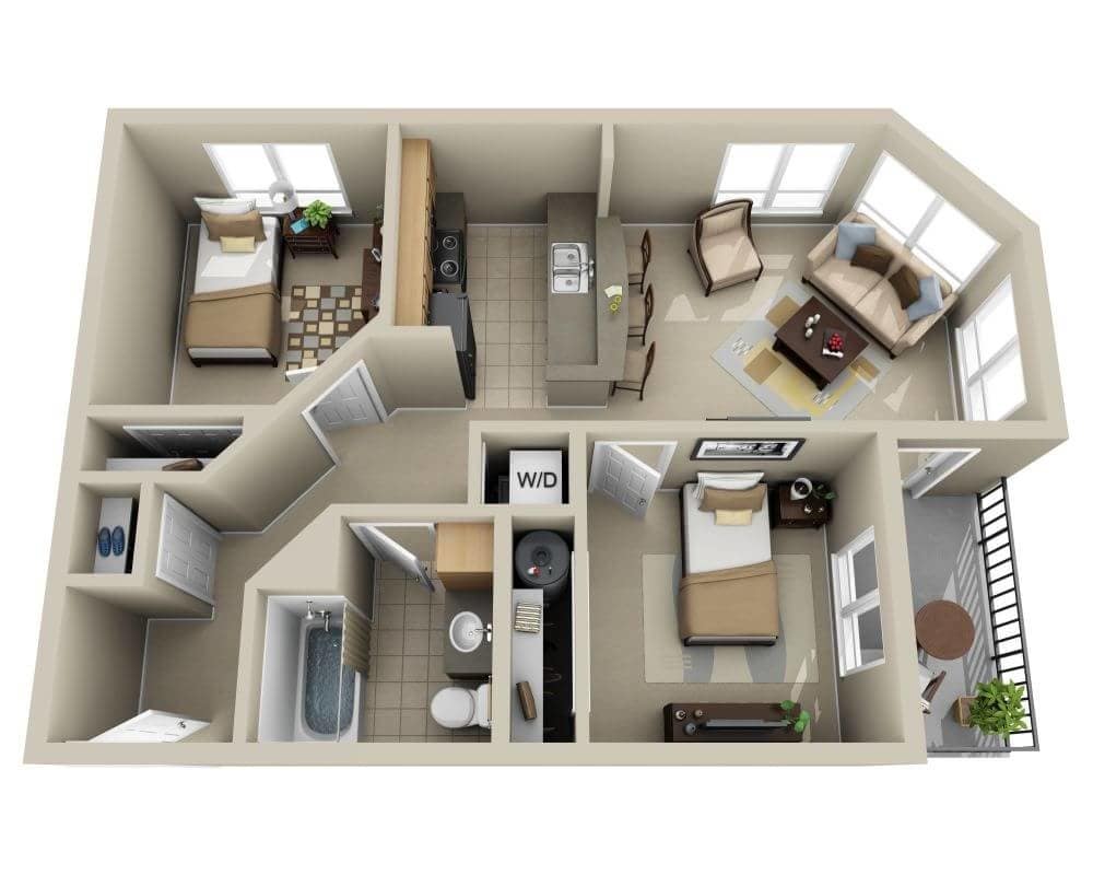 Floor Plan - Plan B1H