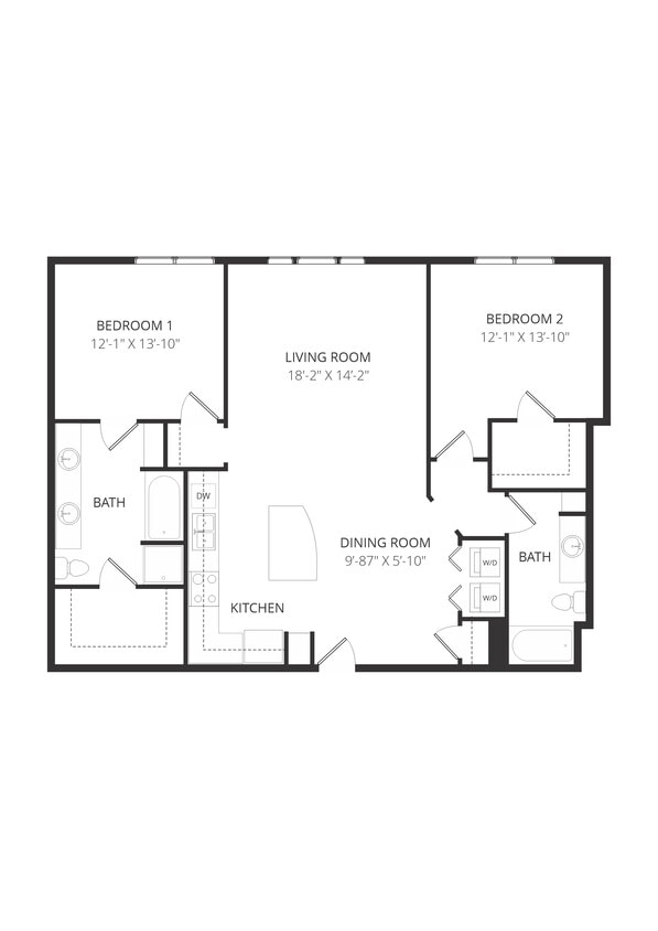 Floor Plan - Building F FB4