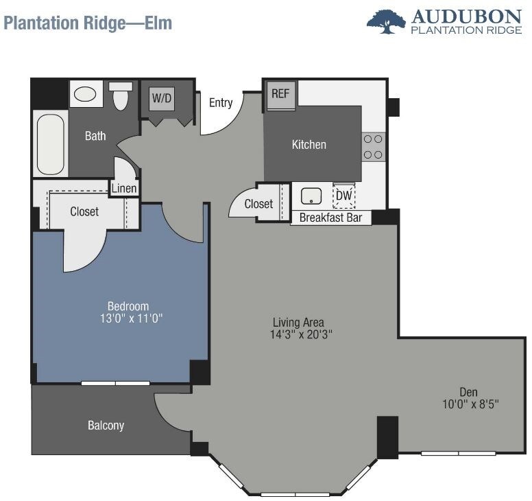 Floor Plan - Elm (Den)