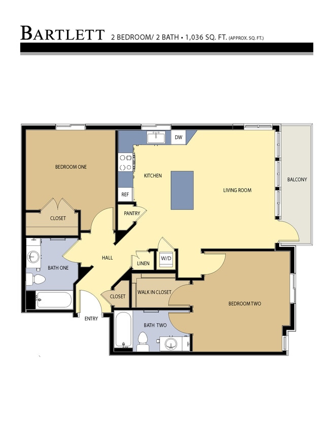 Floor Plan - Bartlett