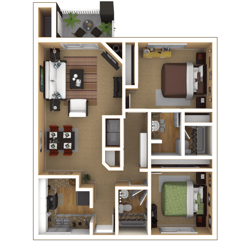Floor Plan - Residence 2 Luxury