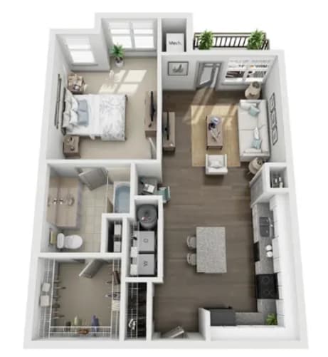 Floor Plan - A1E