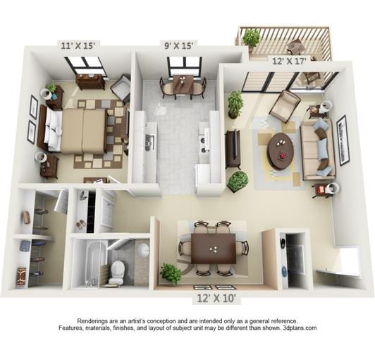 Floor Plan - Elizabeth I