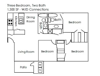 3BR/2BA - C1