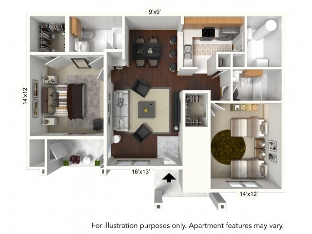 Floor Plan - B1 Plan