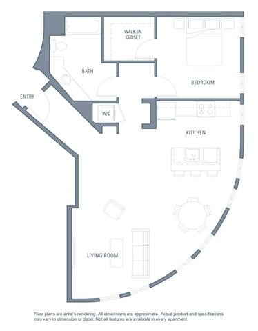 Floor Plan - 966 1B1B