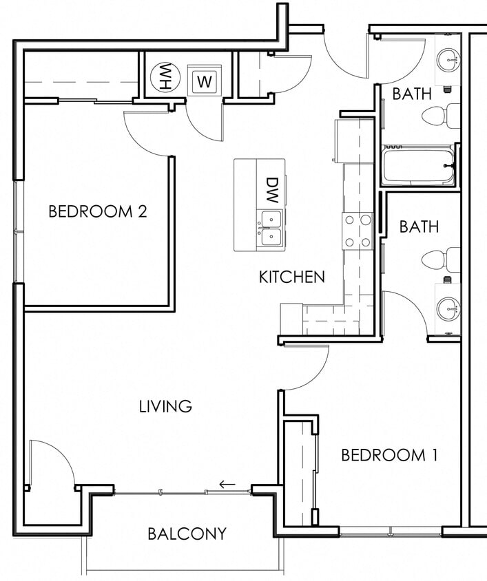 Floor Plan - The Marquette