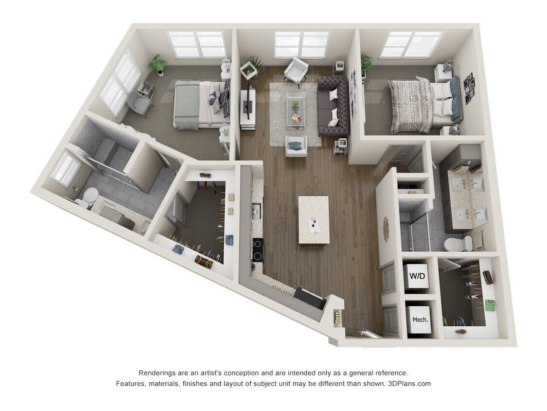 B3 floor plan Preserve at Westfields - B3