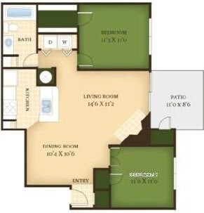Floor Plan - The Magnolia - Renovated