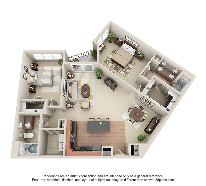 Floor Plan - St. George Place (B5)