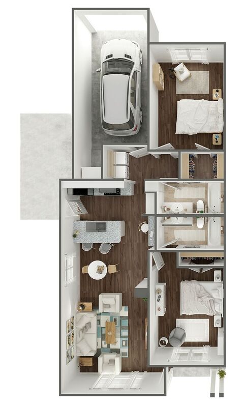 The Manor 2 Bd/2 Ba - The Manor 