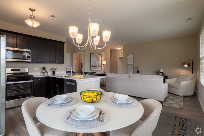 2Br, 2Ba - 1,138SF - Timber Pointe Apartments