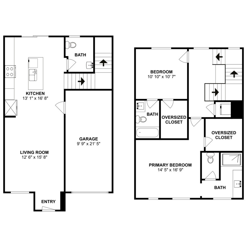 Floor Plan - Duet B