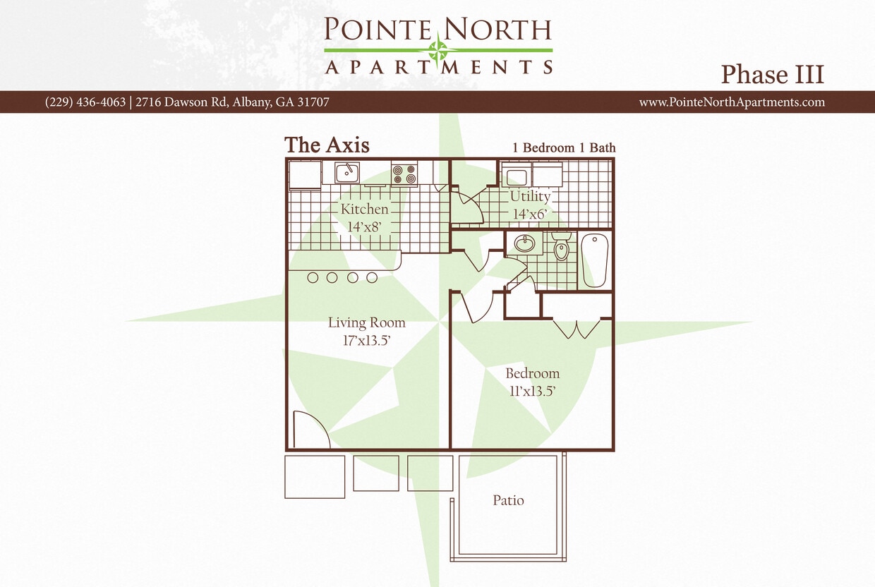 Floor Plan - Phase 3: 1 bedroom