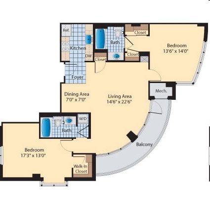 2BR/2BA 1138 sqft - Instrata_Bangkok
