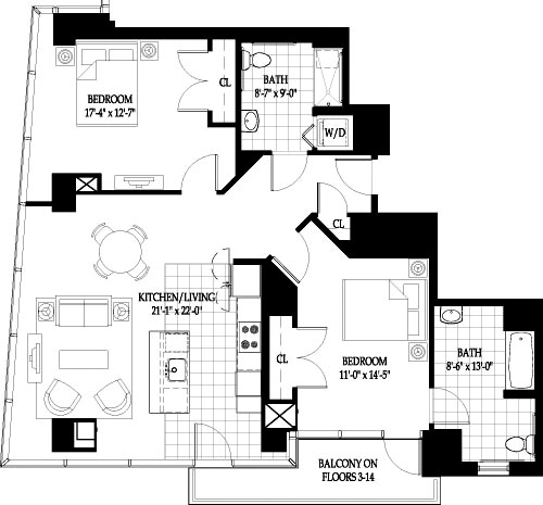 Floor Plan - Vesta 6A
