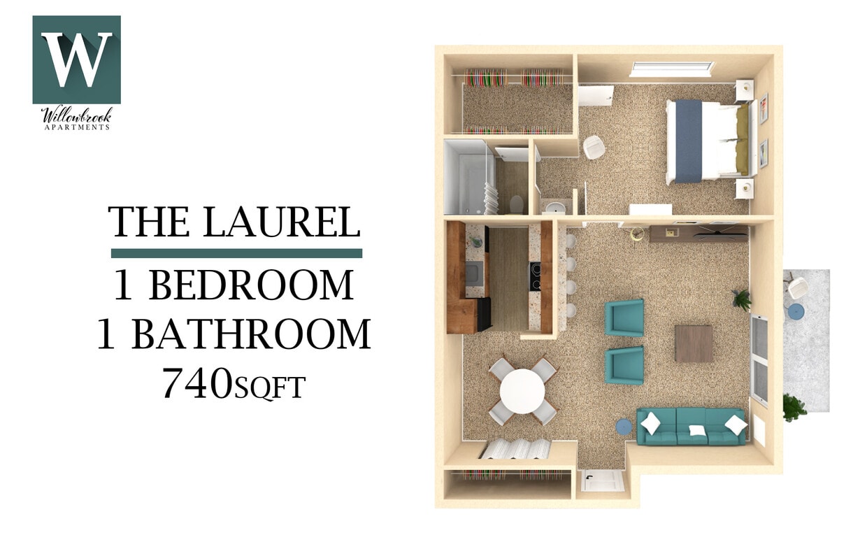 Floor Plan - The Laurel