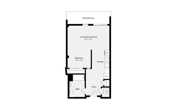 Floor Plan - Studio A