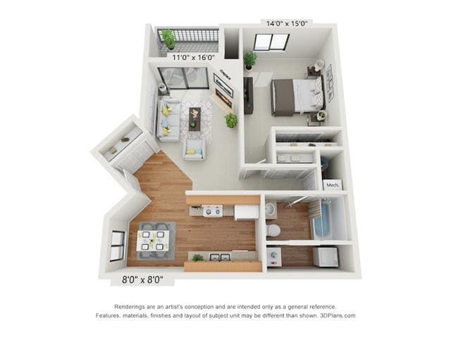 Floor Plan - THE CAMBRIDGE LOWER