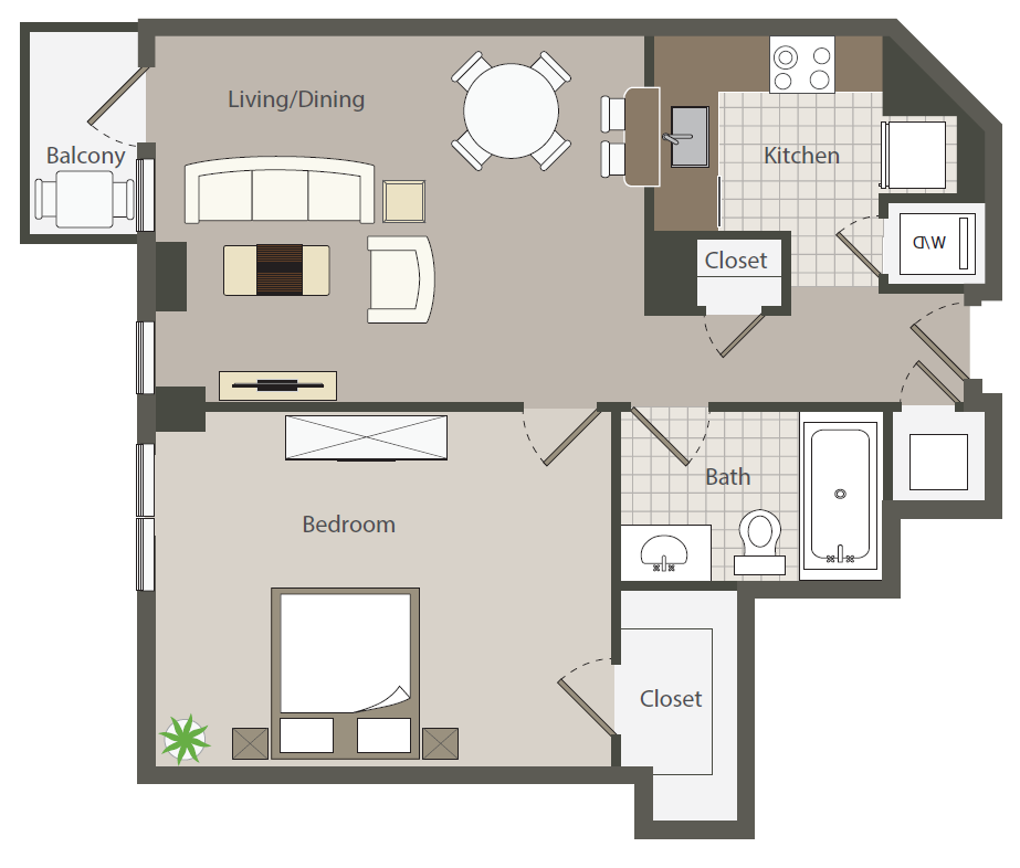 Floor Plan - 1.1QNR