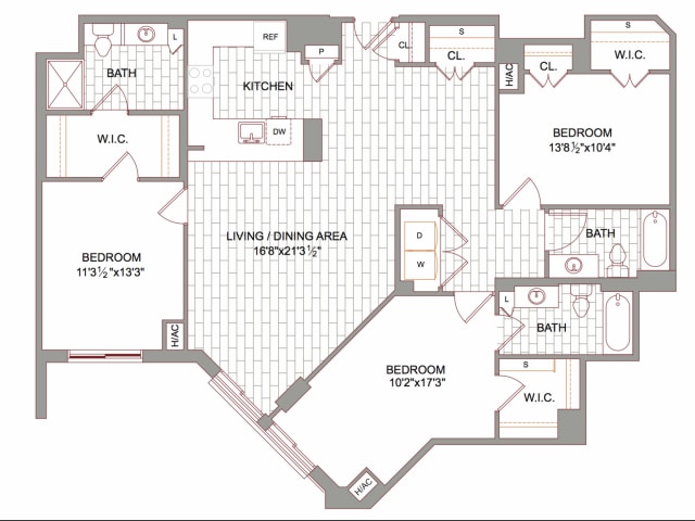 Floor Plan - 3x3