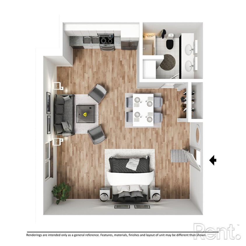Floor Plan - Studio