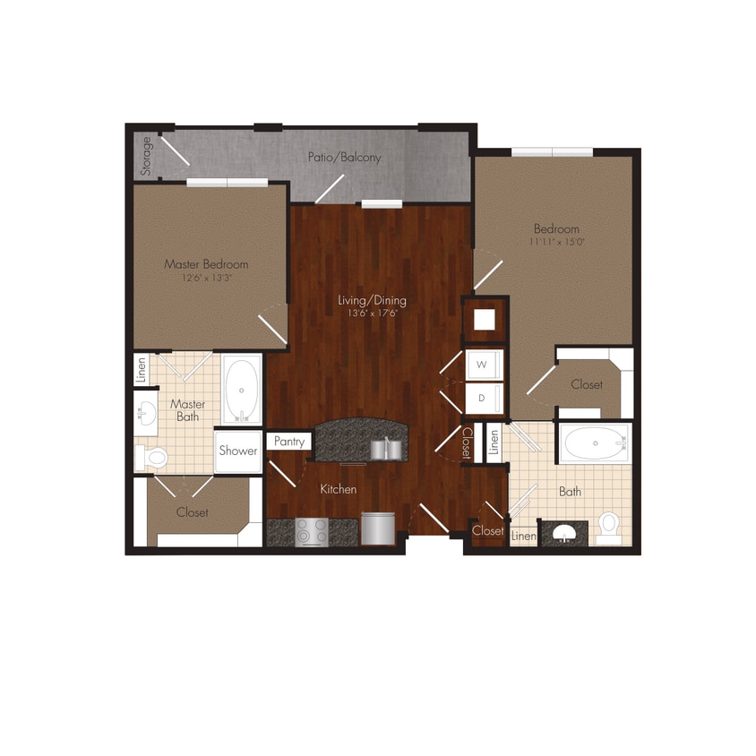 Floor Plan - The Mandell