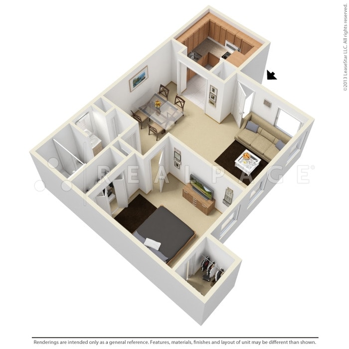 1BR/1BA - A2