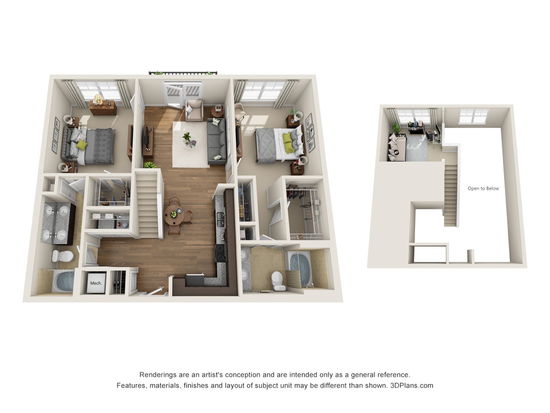 Floor Plan - B1 Loft