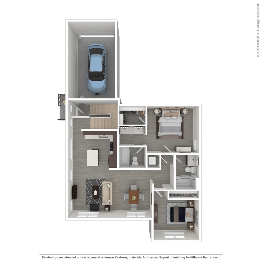 Floor Plan - mr2x2ba