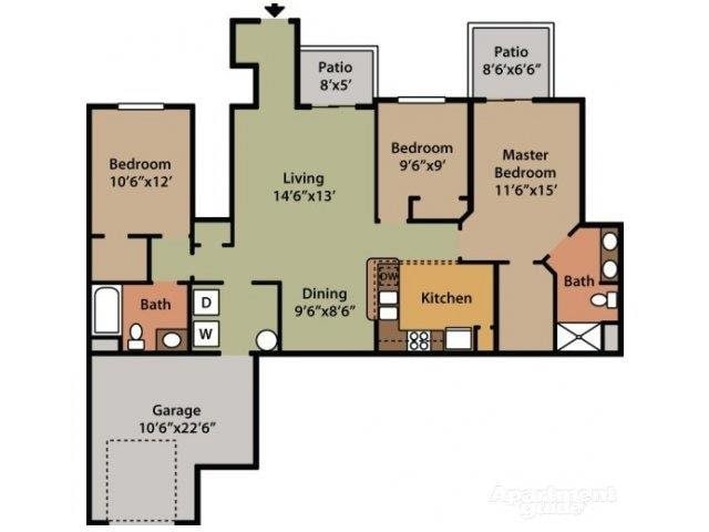 Floor Plan - Azalea
