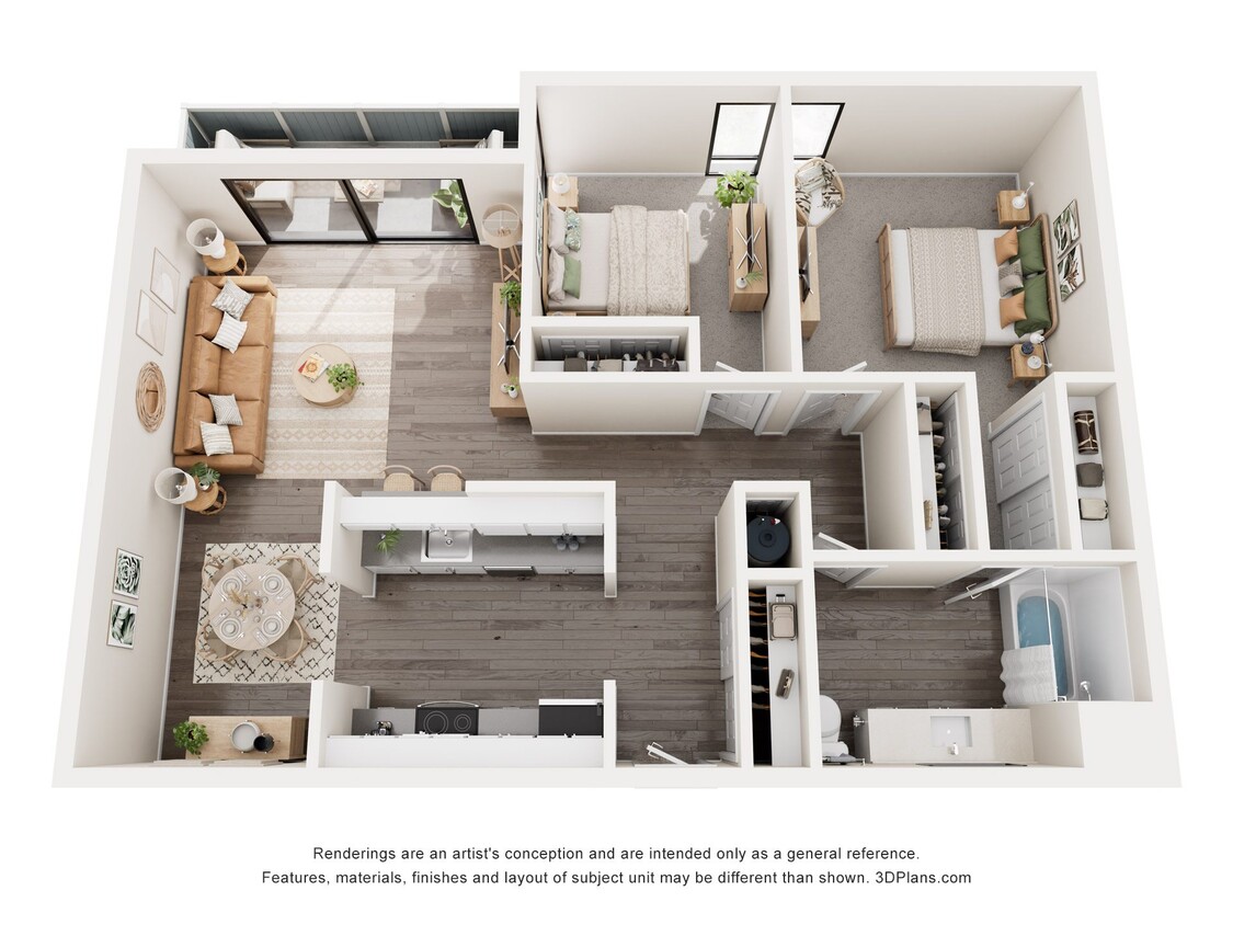 Floor Plan - Residence 2 Upgraded