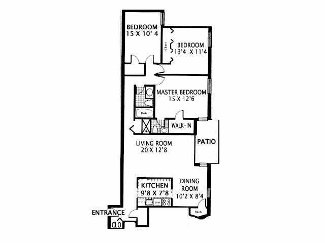 Floorplan - 3 Bedroom