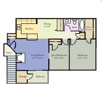 1BR/1BA - Upgraded Birch 