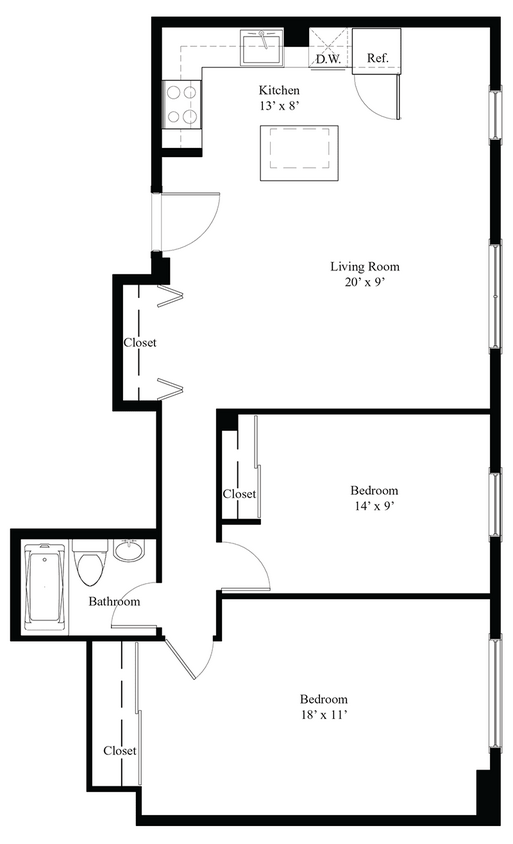 Camelot2BedroomI1andJ1_hvyqqj - 2 Bedroom I1 & J1