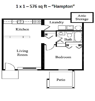 Hampton - 1x1 Upgraded-Call For Availability