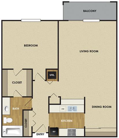 Floor Plan - Aspen - 1A
