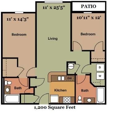 Floor Plan - The Lux