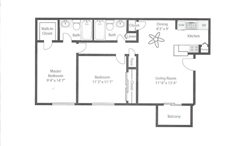 Floorplan C - Fillmore
