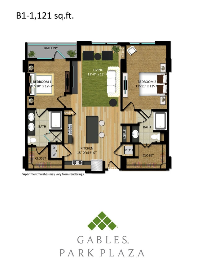 Floor Plan - B1H