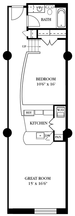 CO-QL_1Bed_1Bath_810 Sq Ft - CO-QL One Bedroom, One Bathroom