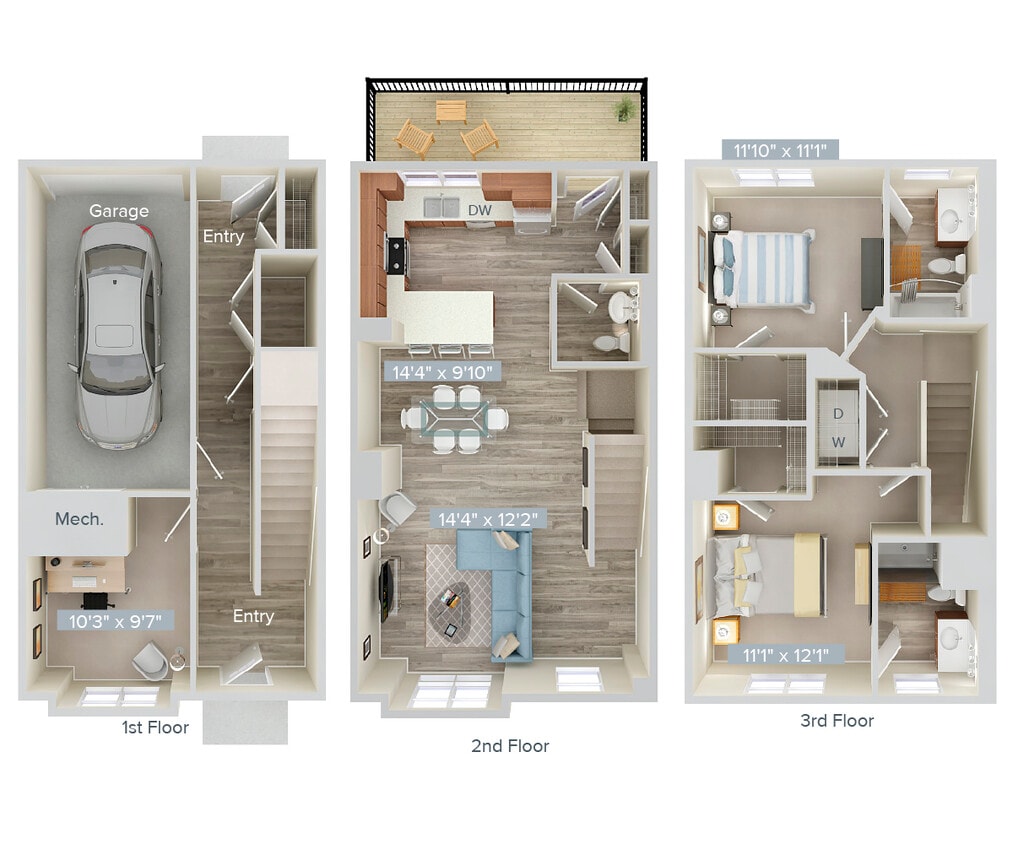 Floor Plan - B6T-1649