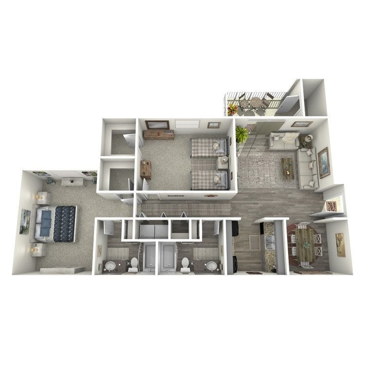 Floor Plan - The Cherry Blossom Garden