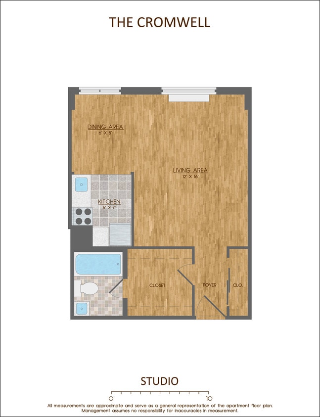 Floor Plan - Studio Small