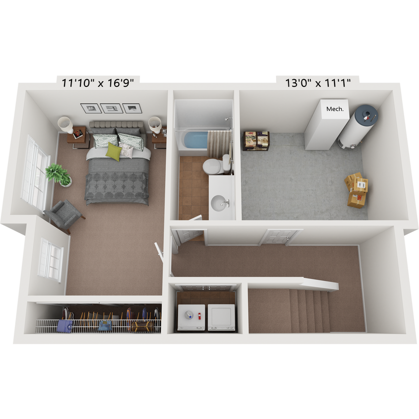 Floor Plan - Oak