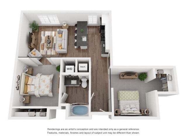 Floor Plan - The Folsom