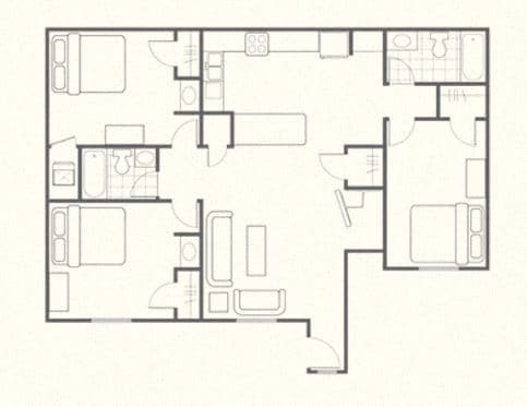 Floor Plan - OP-3X2
