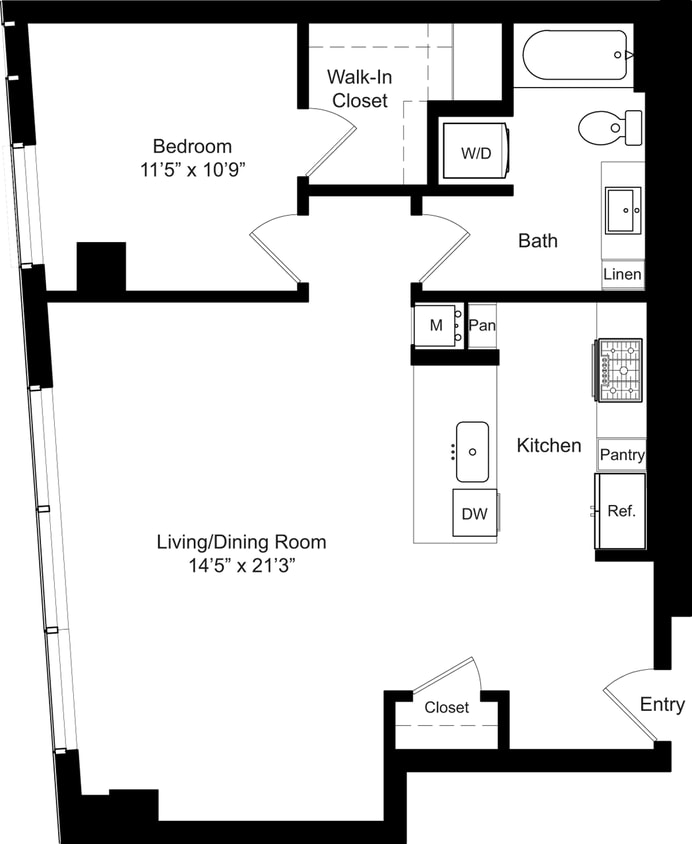 Floor Plan - A18 No Terrace