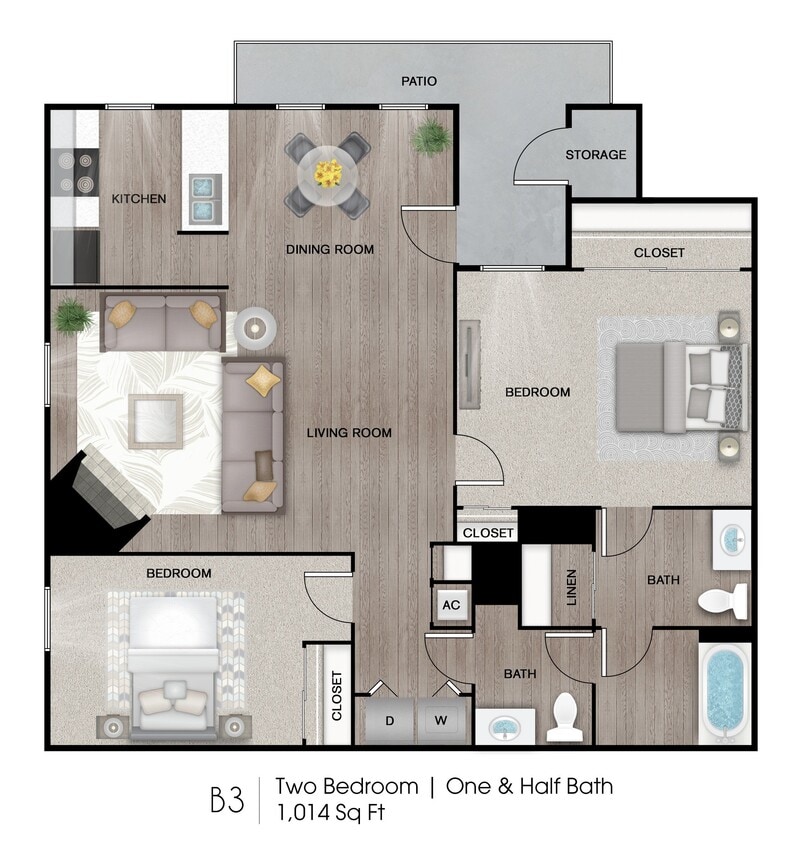 Floor Plan - B3L